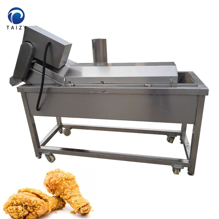 Indusatrial Continuous Frying Machine Potato Chips Deep Frier Automatic Frying Equipment