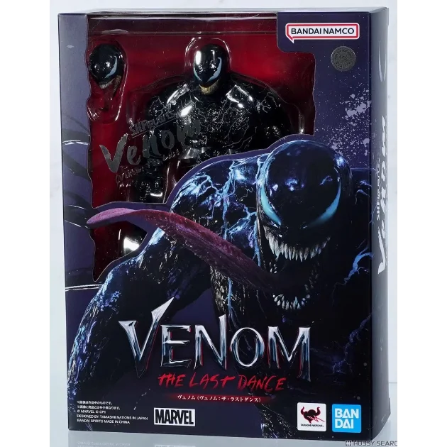 Bandai SHF In shock MARVEL VENOM THE LAST DANCE Figura Kit modello finito Anime Full Action Toy Regalo per bambini set