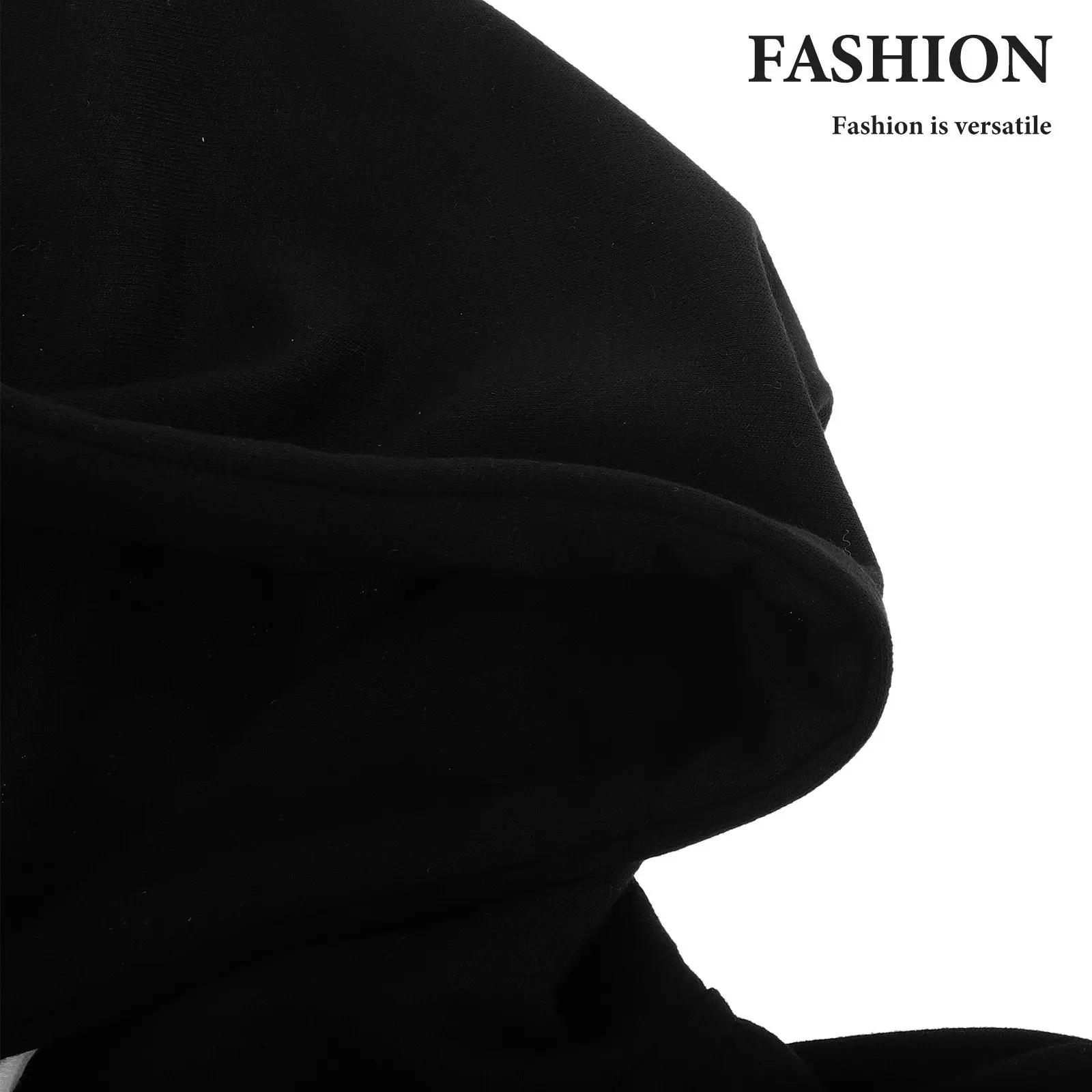 Hooded Fake Collar Accessory for Women Men Detachable Faux Shirt Collar Insert Seasonal Adaptable Outdoor Travel Daily Wear