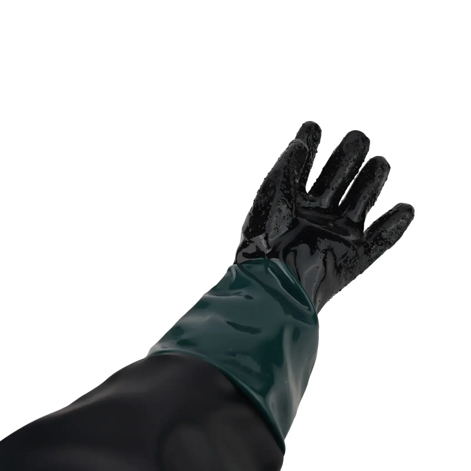 Left /Right Hand Sandblasting Gloves 23.6×11.8Inch Work Gloves For Sandblaster Sand Blast Cabinet Special Gloves Power Tool Acce