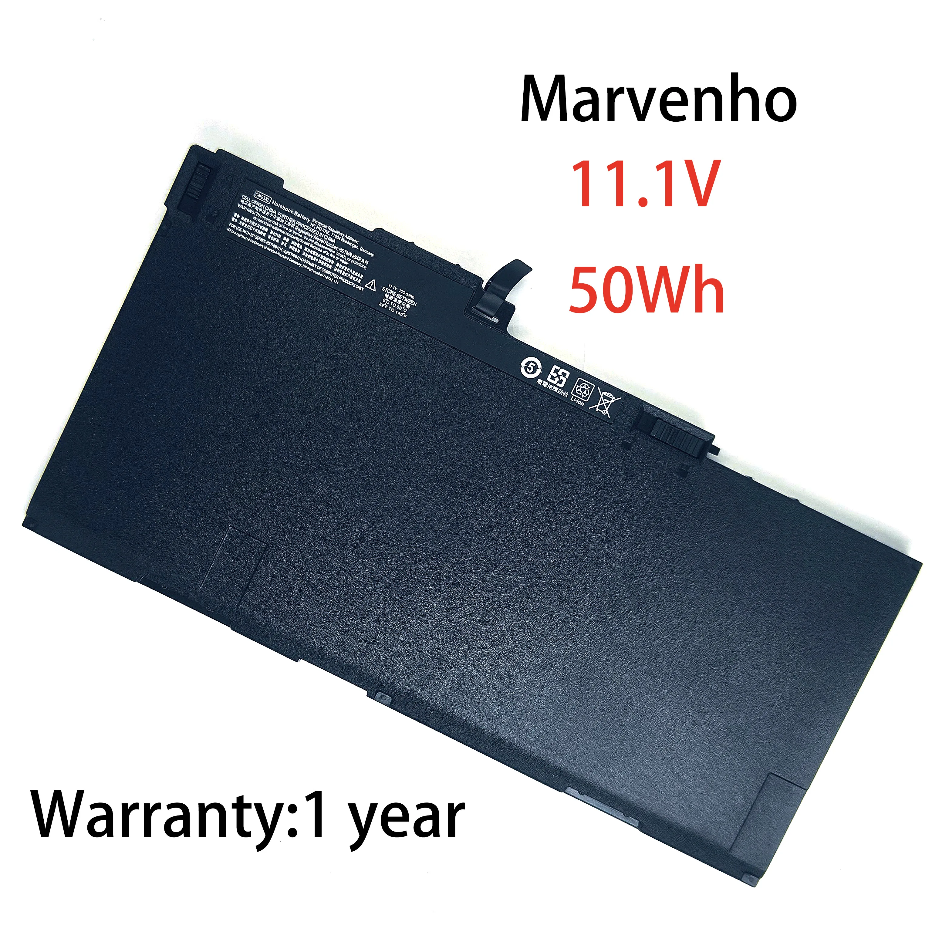 

Новая батарея Marvenho 11.1V 50Wh 4500mAh CM03XL CM03 для ноутбуков HP EliteBook 840 845 850 740 745 750 G1 G2
