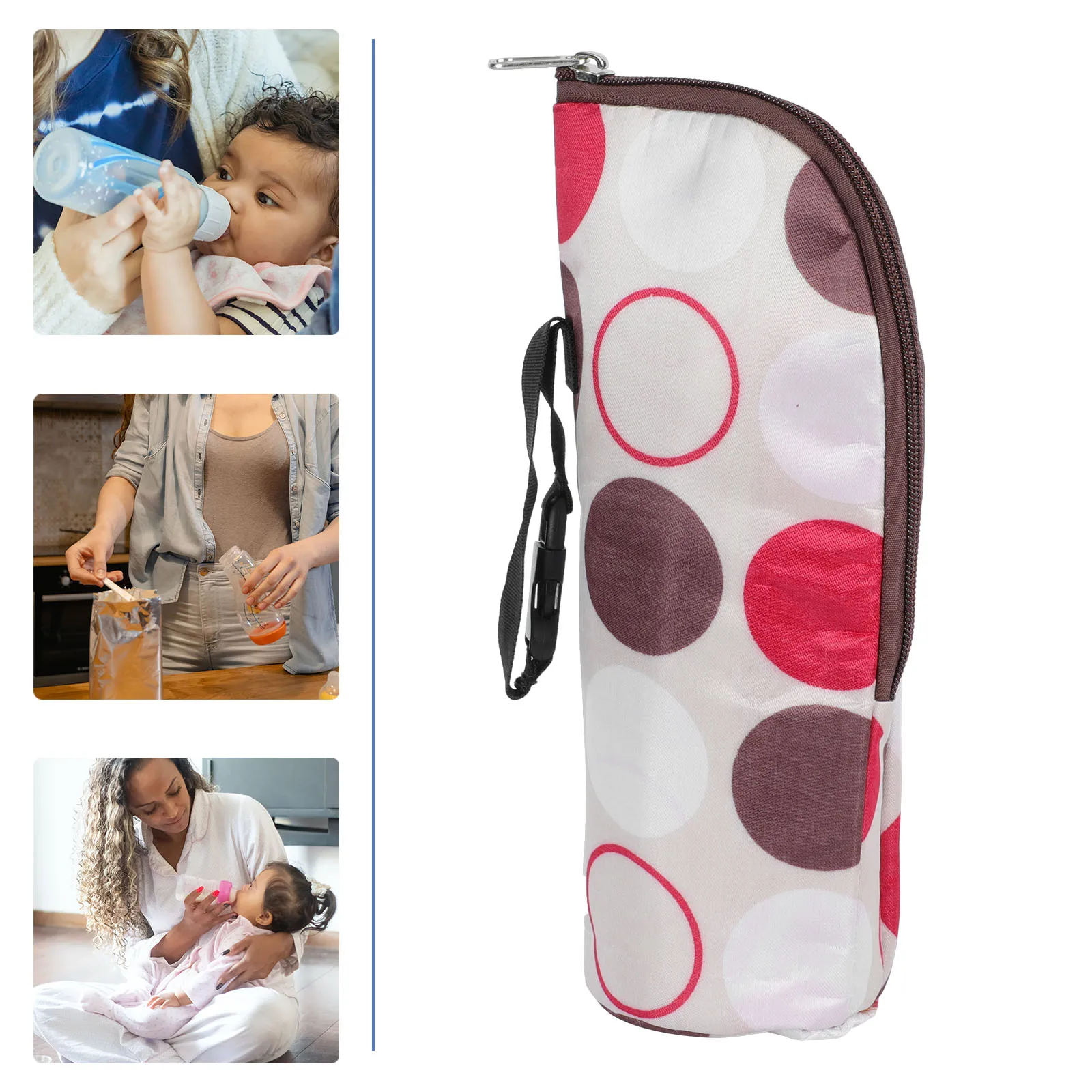 

Milk Bottle Thermal Bag Insulated Feeding Pouch Portable Baby Bottle Carrier Breastfeeding Tote Newborn Storage