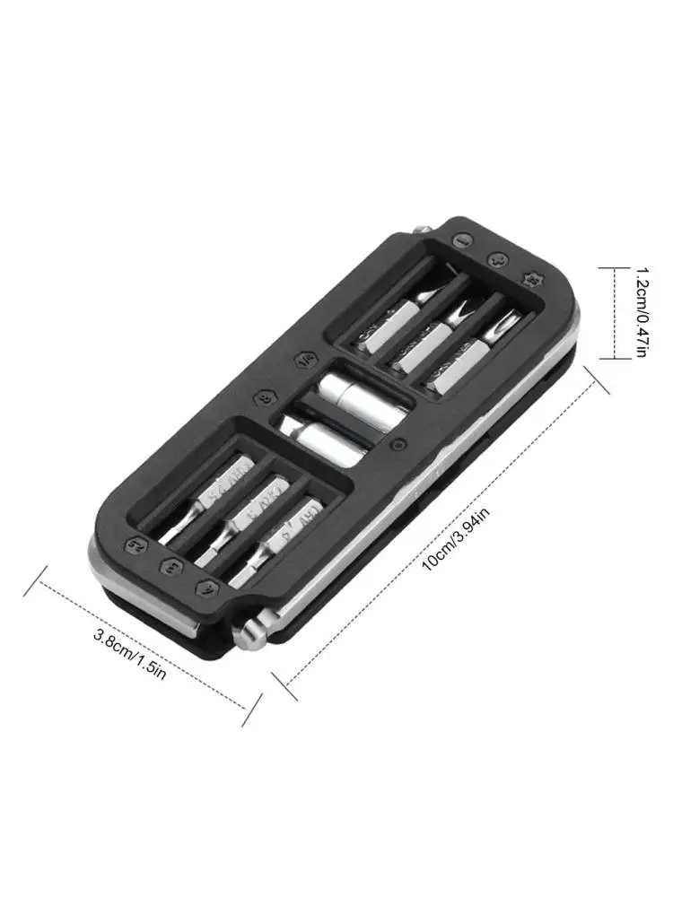 AliExpress NONE 10-in-1 Bicycle Multi-Tool Multifunctional Bikes Small Size Tool Portable Bike Maintenance Tool Bike Mechanic Tool Kit