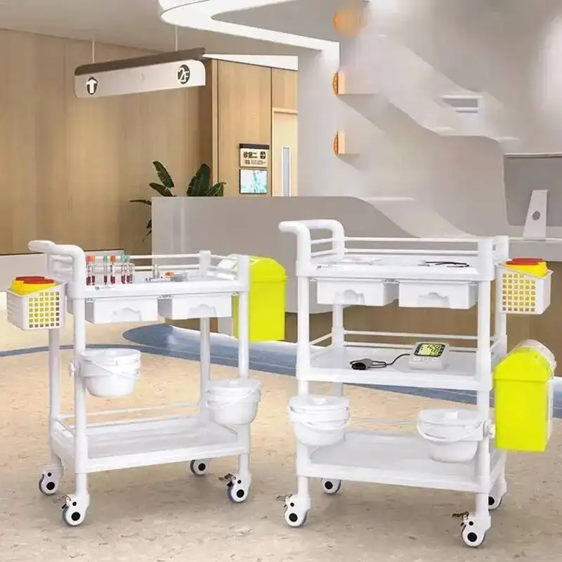 Tool Salon Trolley Makeup Hairdresser Tea Service Beauty Salon Trolley Machine Auxiliary Muebles Para Spa Pretty Furniture Fg19