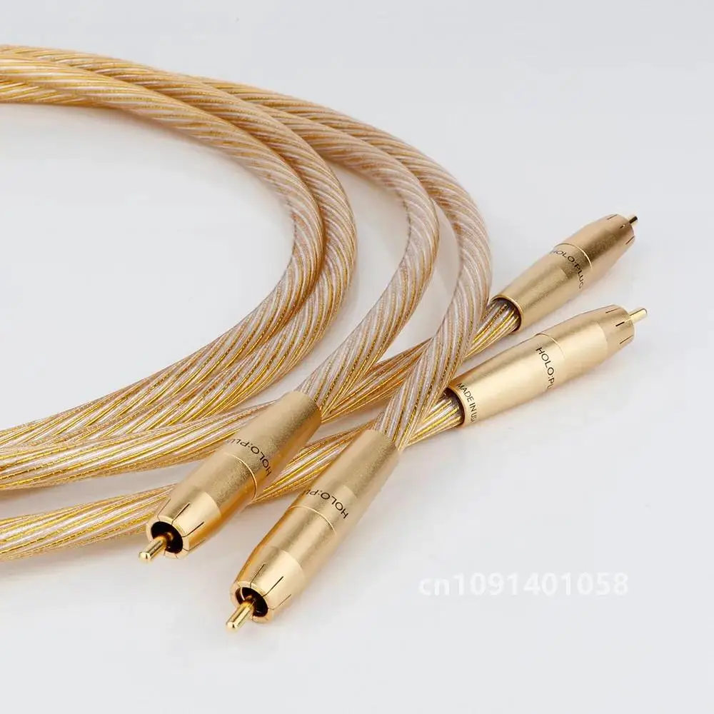 Nordost ODIN 2 Cable de Audio RCA Hifi dorado línea de equilibrio XLR 8N OFC referencia chapada en oro con enchufe RCA XLR para amplificador