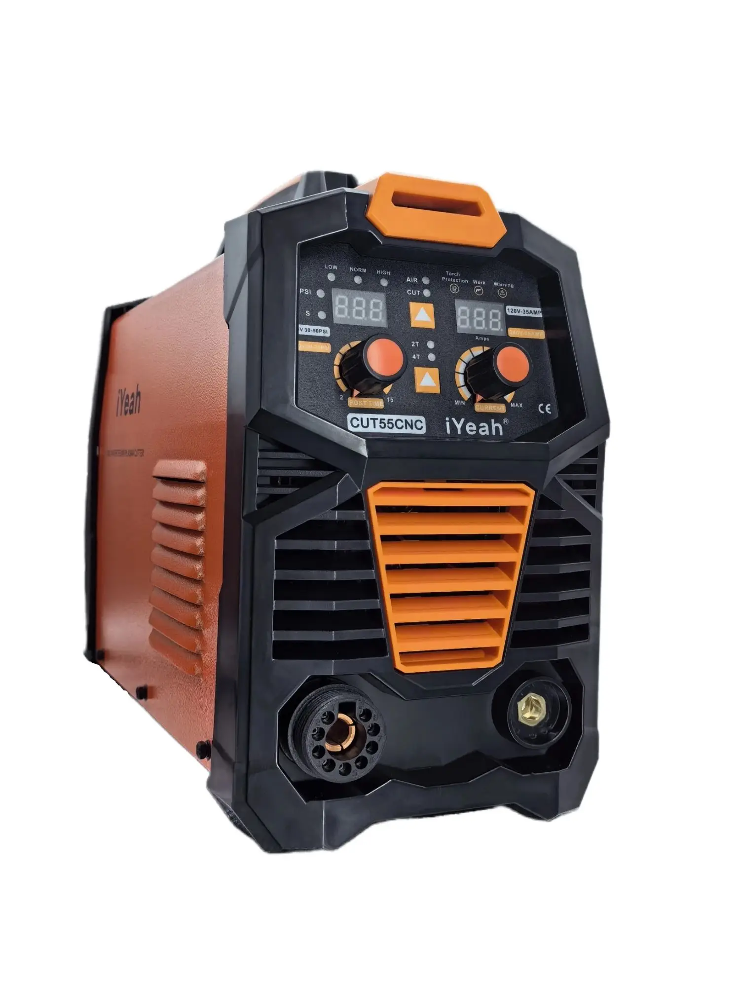 CNC Non-HF Pilot Arc CUT55 CNC iYeah Machine de découpe plasma 110V/220V 55A machine Avec PT60/PTM60 coupe droite torche pour couper facilement 25mm