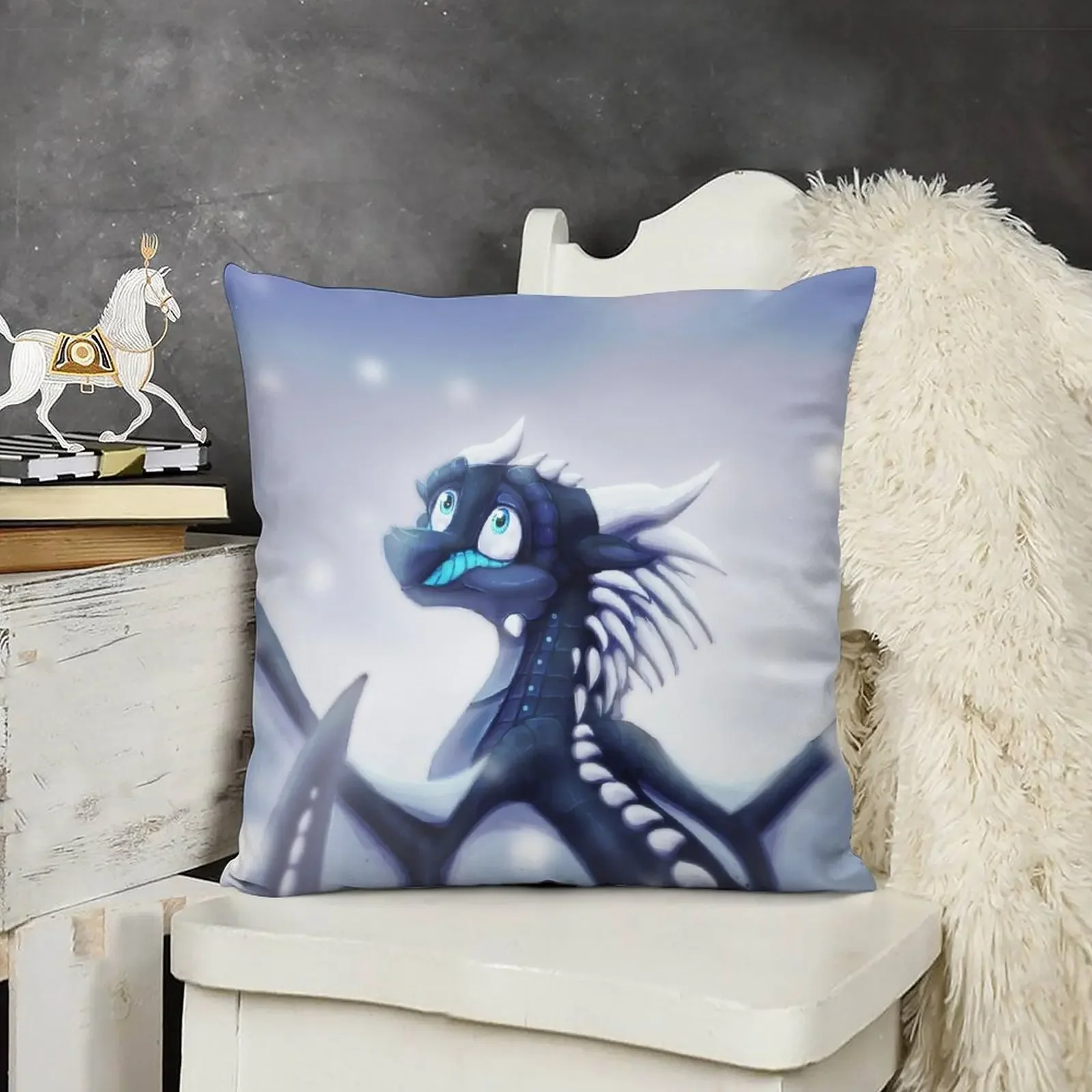 

Wings of Fire - Whiteout Throw Pillow Luxury Living Room Decorative Cushions Sofa Cushions pillowcases for sofa cushions pillow