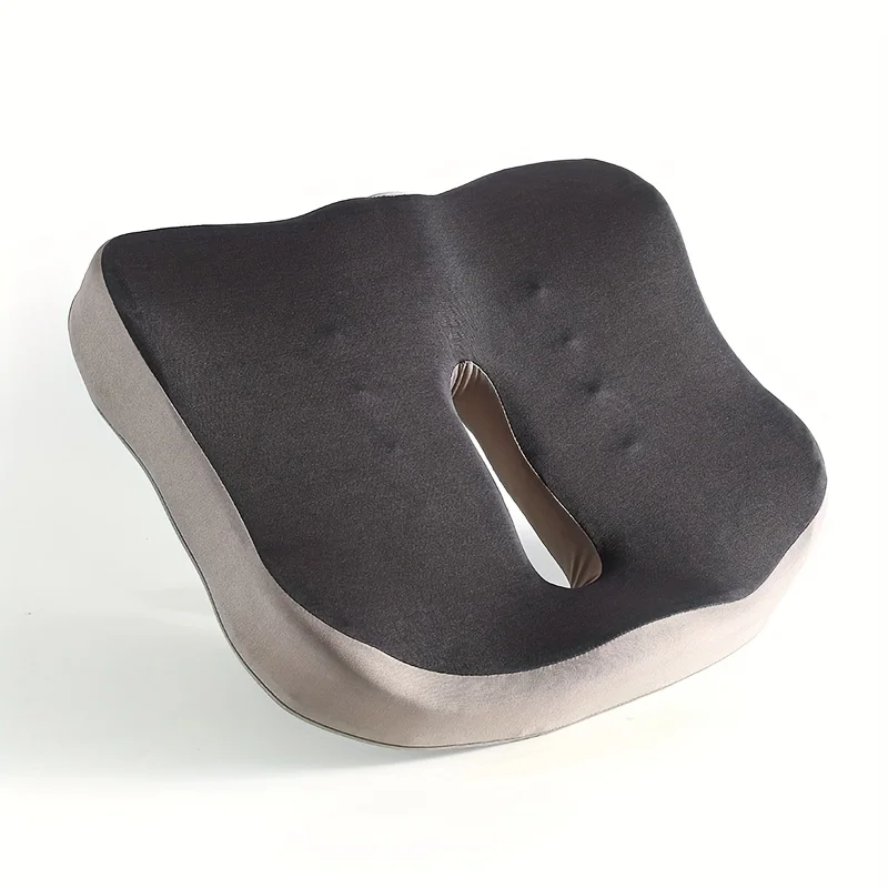 Ergonomisches Memory-Schaum-Sitzkissen für Bürostühle und Autos – Haltungsunterstützung, Linderung von Gesäßschmerzen, Easyclean-Material – Detail 11