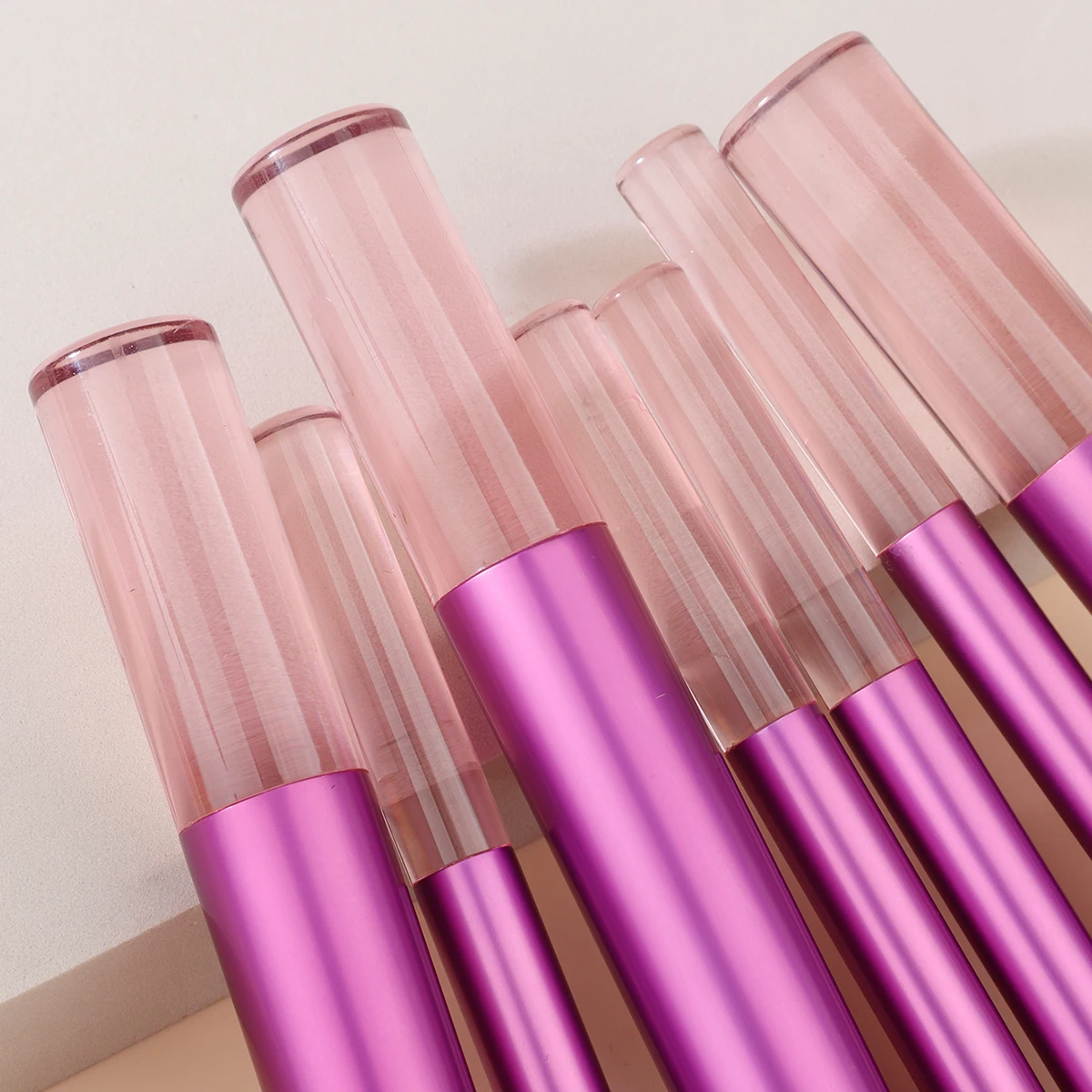 7pcs Makeup Brush Kit Soft Synthetic Hair Make Up Brushes Foundation Blush Eyeshadow Cosmetic Makeup Tools