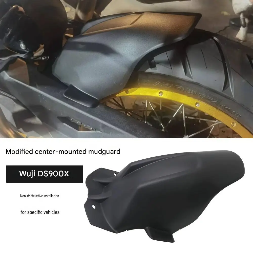 For VOGE DS900X Mid-Mount Rear Wheel Mudguard Splash Guard Upgraded Mud-Blocking Protection for Bicycle Riding