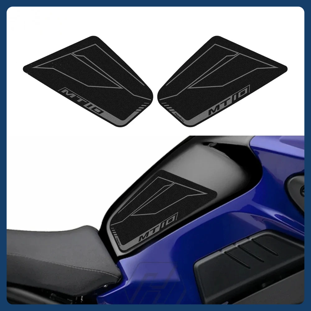 

Наклейка на мотоцикл для Yamaha MT-10 MT10 2016-2020, наклейка, аксессуары для мотоцикла, боковая накладка на бак, защитные коврики для наколенников