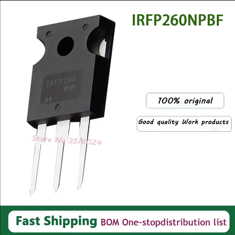 

10PCS Lot Real Original New IRFP260N IRFP260M TO247 IRFP260