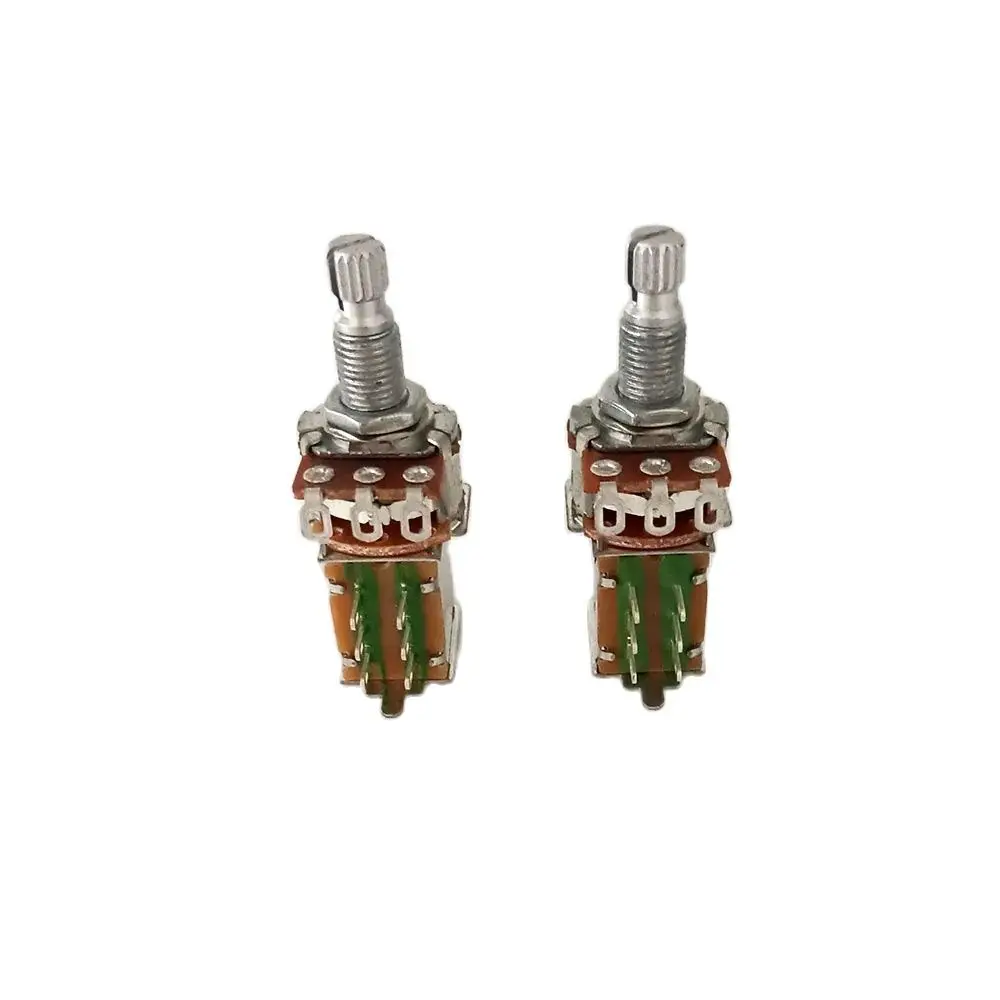 A500K B500K A250K B250K Push Pull Control Pot Potentiometer for Electric Guitar/Bass Volume Push Pull Control Pot M7