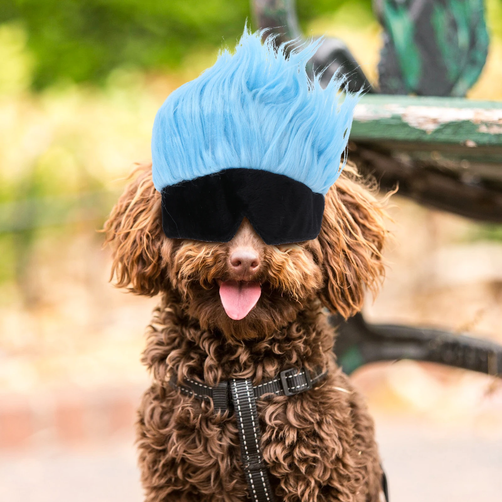 

Dog Cat Headdress Cosplay Party Decoration Costume Pet Accessory Bright Color Dog Party Pet Costume Coat