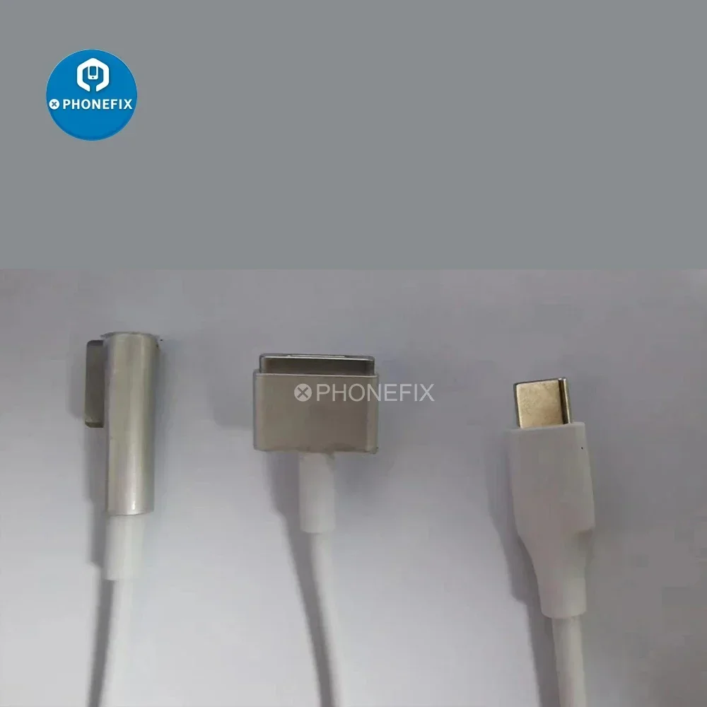 BY 3200S Boot Power Cable For MacBook Fast Charge Turn On Charger Type-C T-Style L-Style Connector Mac Power Charging Flex