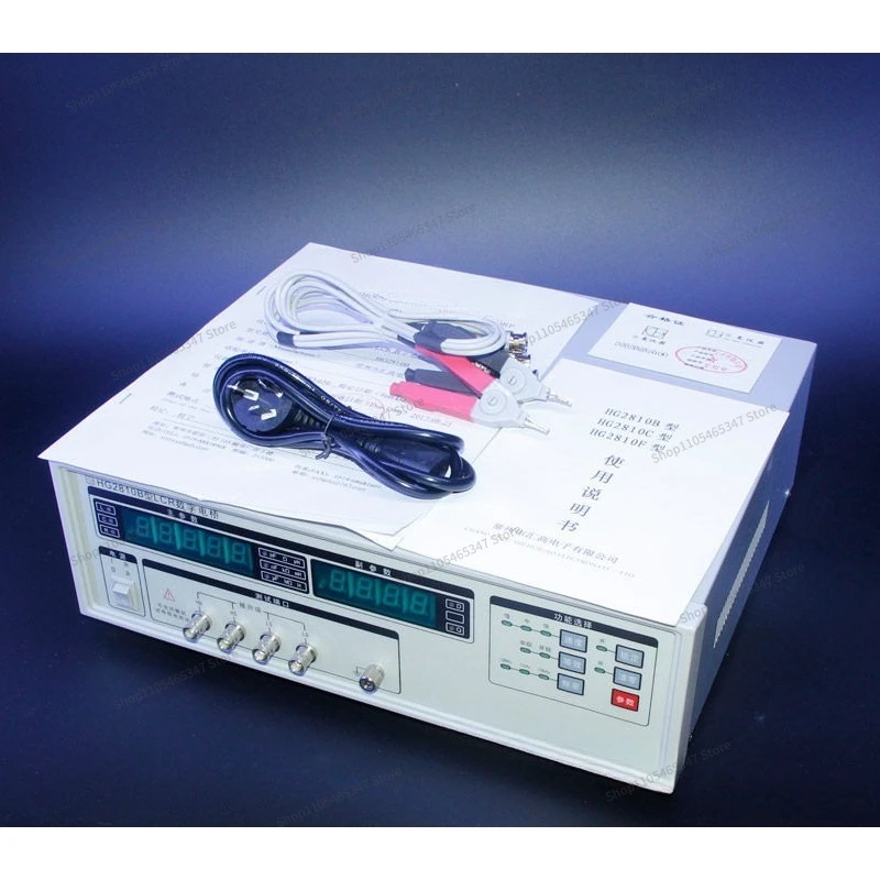 For LCR Digital Bridge Tester HG2810B Resistance Capacitance Inductance Comprehensive Tester HG2817B