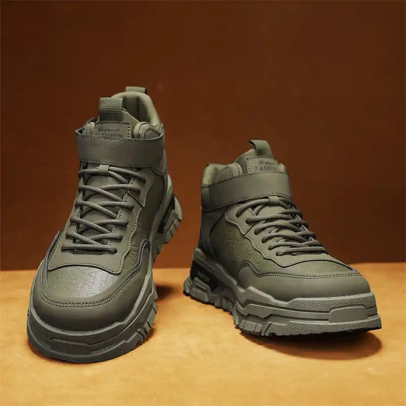 Playform Middleboots Brand Loafers Training Sneakers For Men New Brown Shoes Sport Tens Basket Cool Krasovka High Fashion
