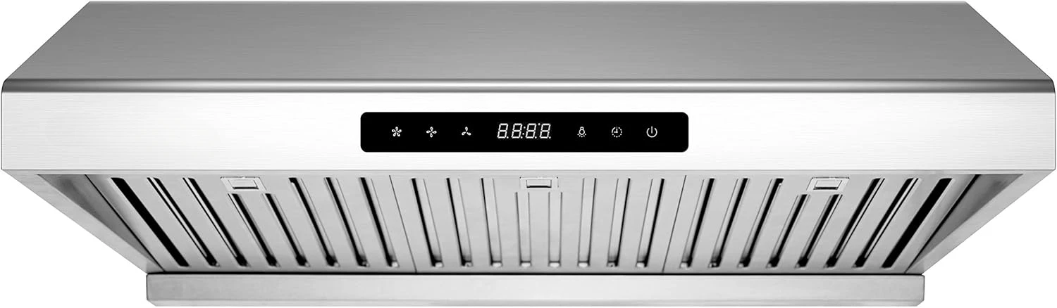 Chef Series 30” PS10 Under Cabinet Range Hood  PRO PERFORMANCE  Stainless Steel Electric Stove Ventilator 3 Speed