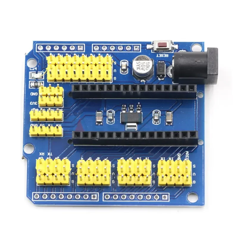 NANO I/O IO Expansion Sensor Shield Module For Arduino UNO R3 Nano V3.0 3.0 Controller Compatible Board I2C PWM Interface 3.3V