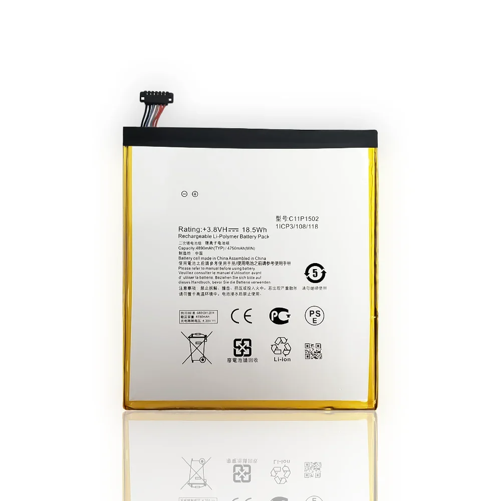 C11P1502 Battery For ASUS ZenPad10 Z300C Z300M P021(Z300CG) Z300CL ZenPad 10 P023 P01T 10.1 Bateria Original Capacity Tablet PC