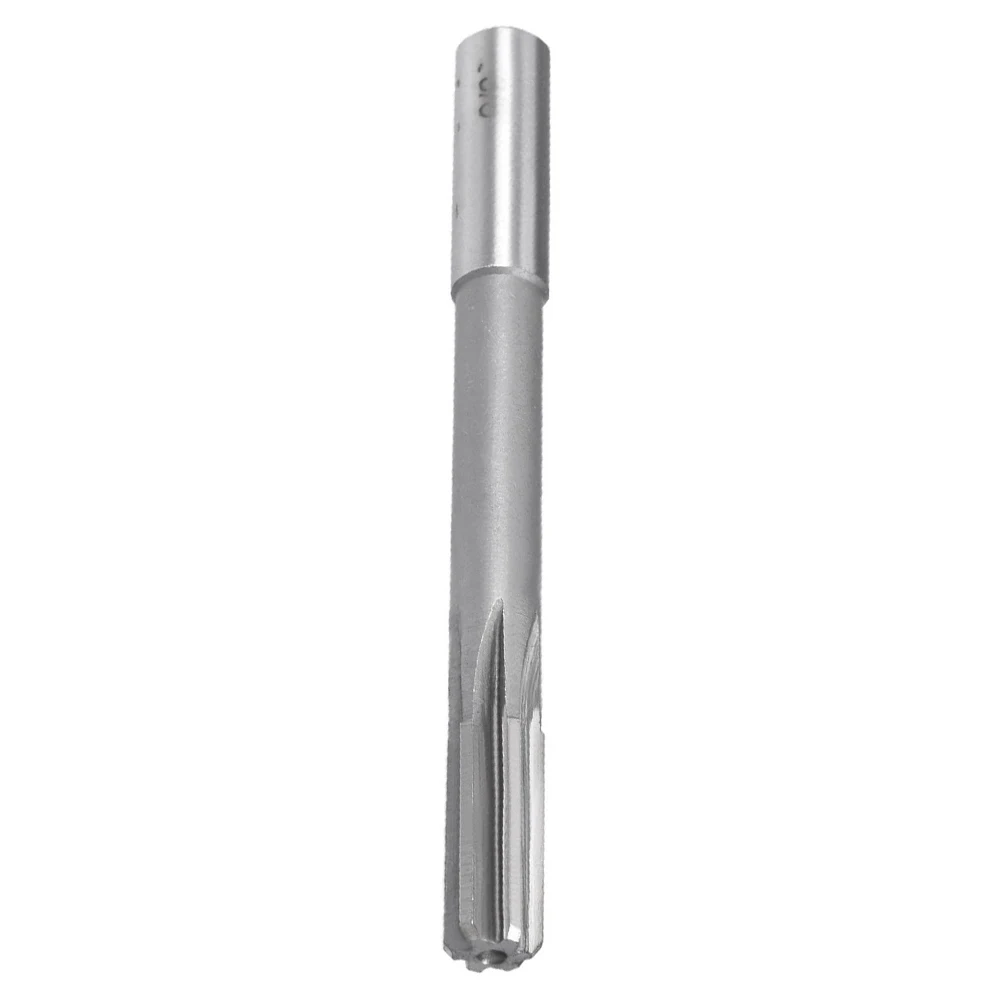 Machine Tool Chucking Reamer 6 Flutes Design High Speed Steel Material Manual Measurement Allowance Straight Shank Compatibility