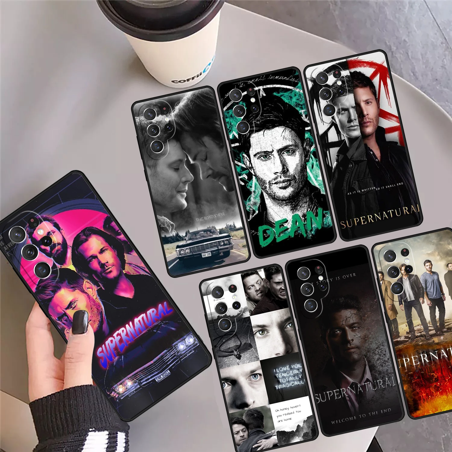 

Supernatural Final Season 15 Phone Case Cover For Samsung Galaxy S24 S25 Ultra 23 S22 Plus S21 FE S20 Note 10 Pro 20