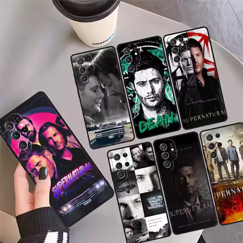 Supernatural Final Season 15 Phone Case Cover For Samsung Galaxy S24 Ultra 23 S22 Plus S21 FE S20 S8 S9 S10 Note 10 Pro 20