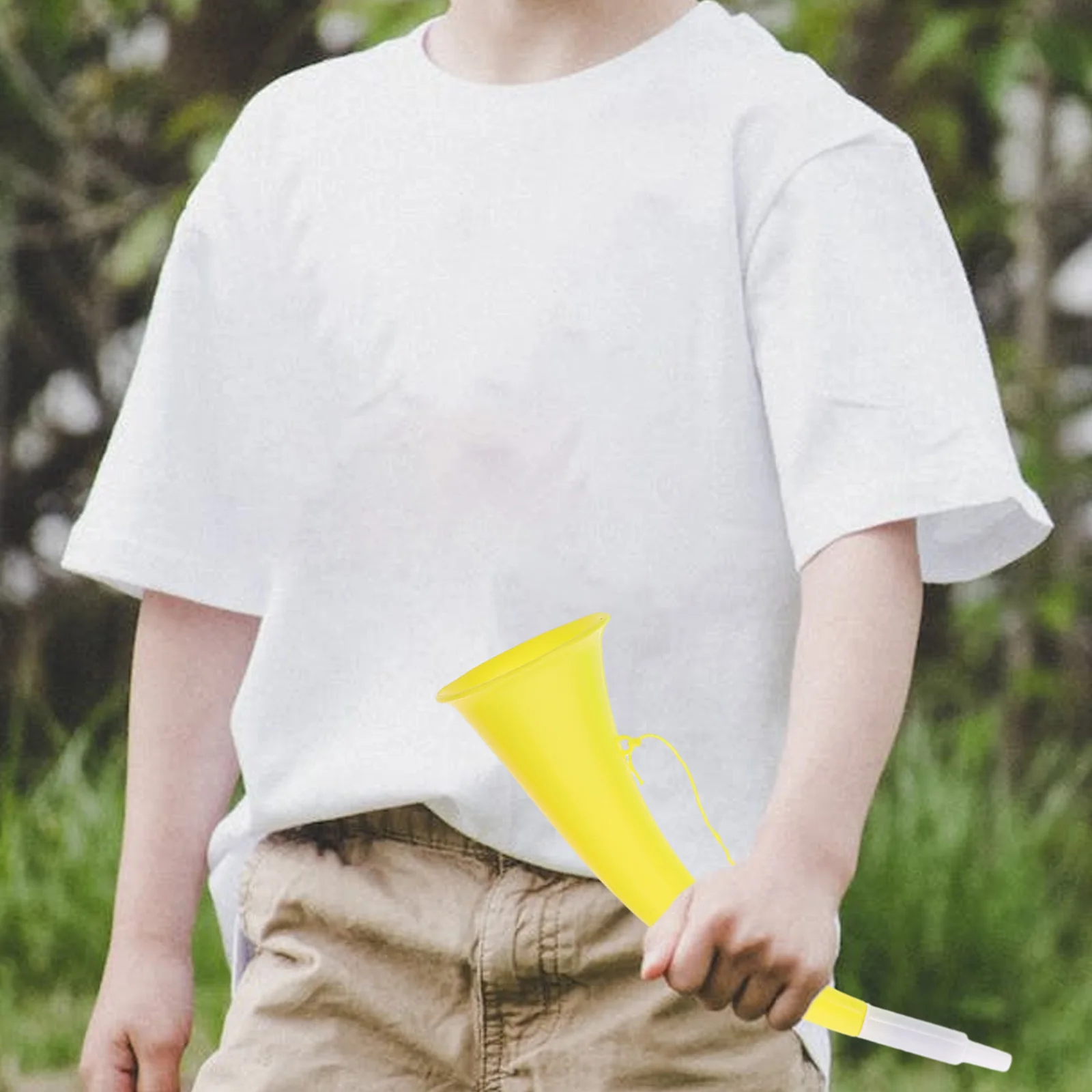 

4Pcs Ox Horn Cheering Instruments Retro Color Noise Makers Kids Party Favor Football Game Music Props Sports Celebration