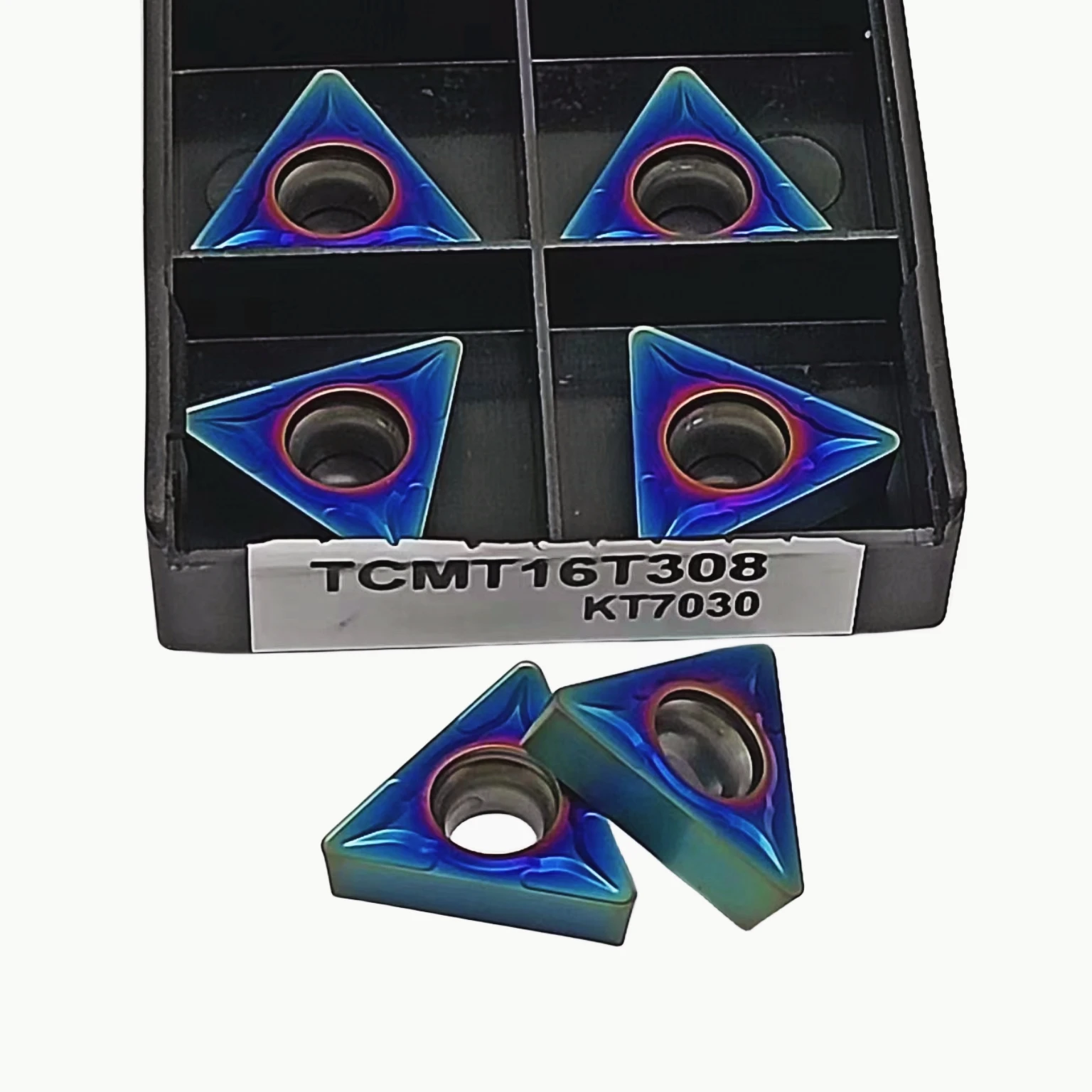 Inserto in metallo duro TCMT16T308 TCMT16T304 utensile per tornitura di metalli utensili per tornitura interna TCMT 110204 fresa ﻿