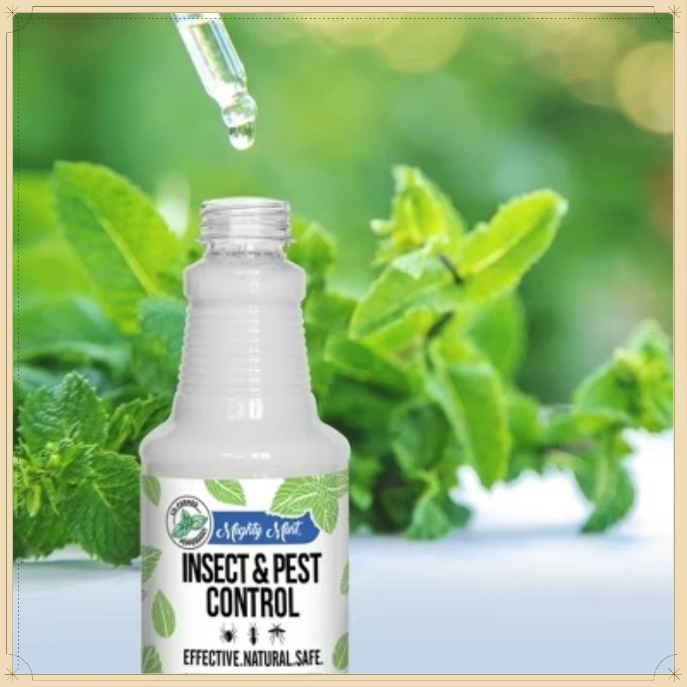 Mighty Mint Insect & Pest Control - 15oz: Pump Spray, Ready to Use, Indoor Outdoor, Peppermint Oil