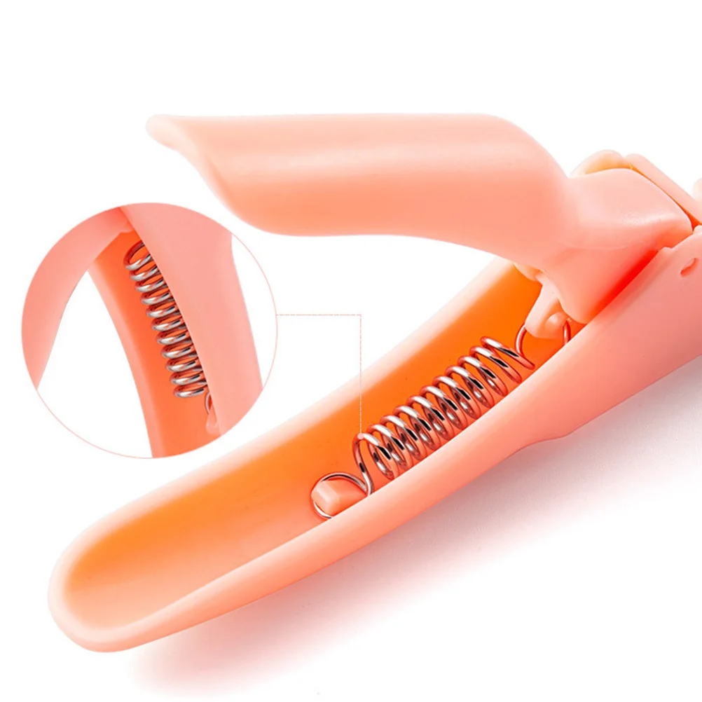 

4Pcs Nail Clipper Sturdy Exquisite Workmanship Comfortable Grip Suitable for Artificial False and Natural Nails Nail Triple Cut