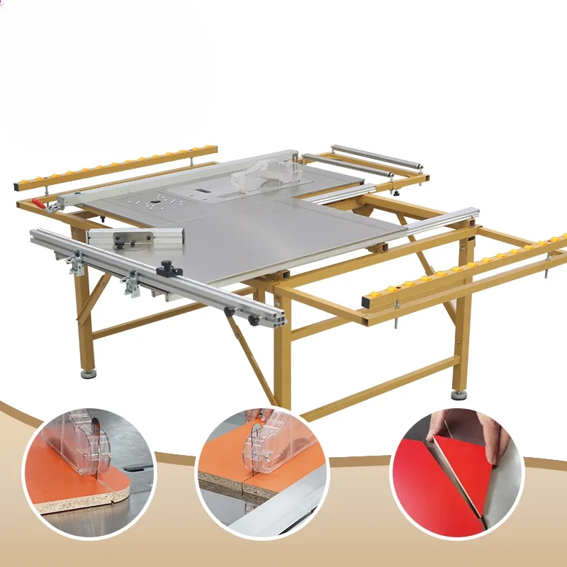 Sliding Table Saw Arm Precision Sliding Table Saw  Cutting Machine Sliding Table Panel Saw