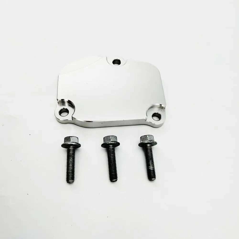 Aluminum Timing Chain Tensioner Cover Plate Set For Honda Acura K-S01Yries K20 K24 - view 4