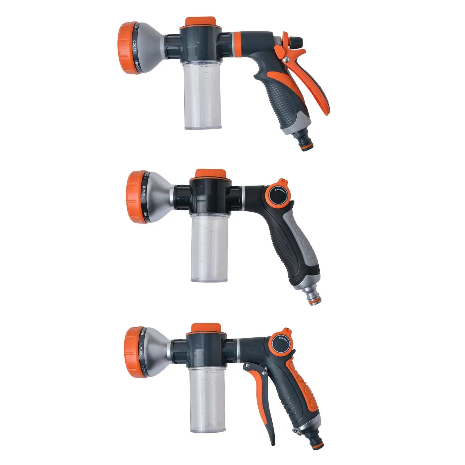 

High Pressure Sprayer Nozzle Hose Gun Comfortable Handle Efficiently Adjustable