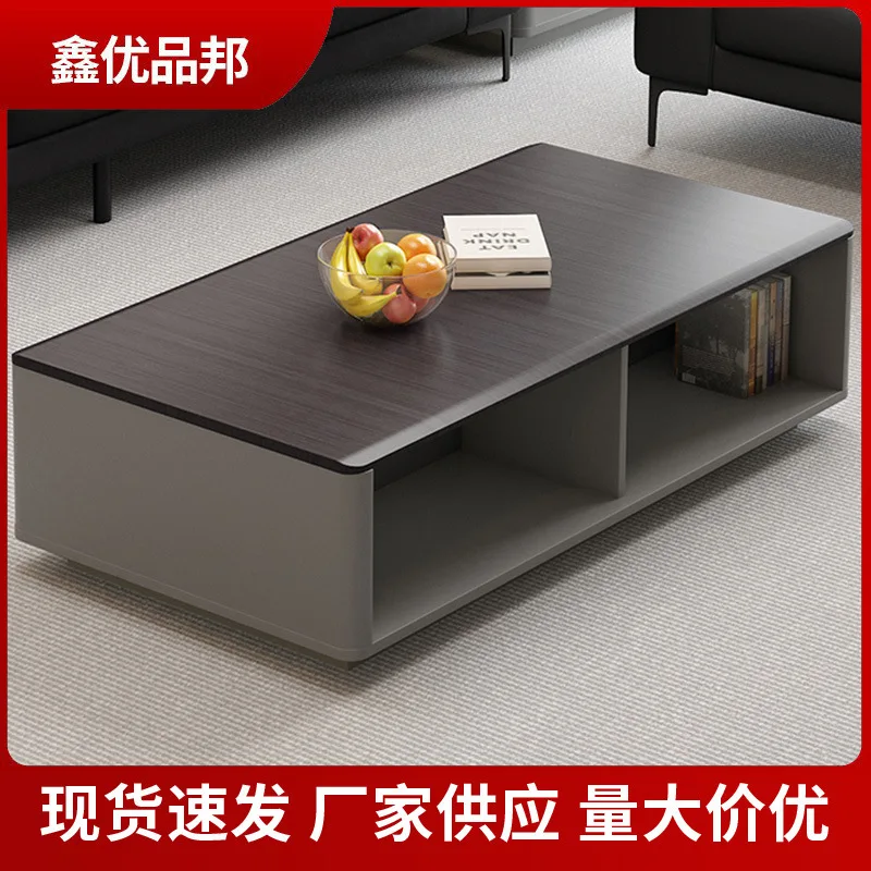 Modern simple office coffee table business reception lounge area large and small meeting rooms meeting guests negotiation