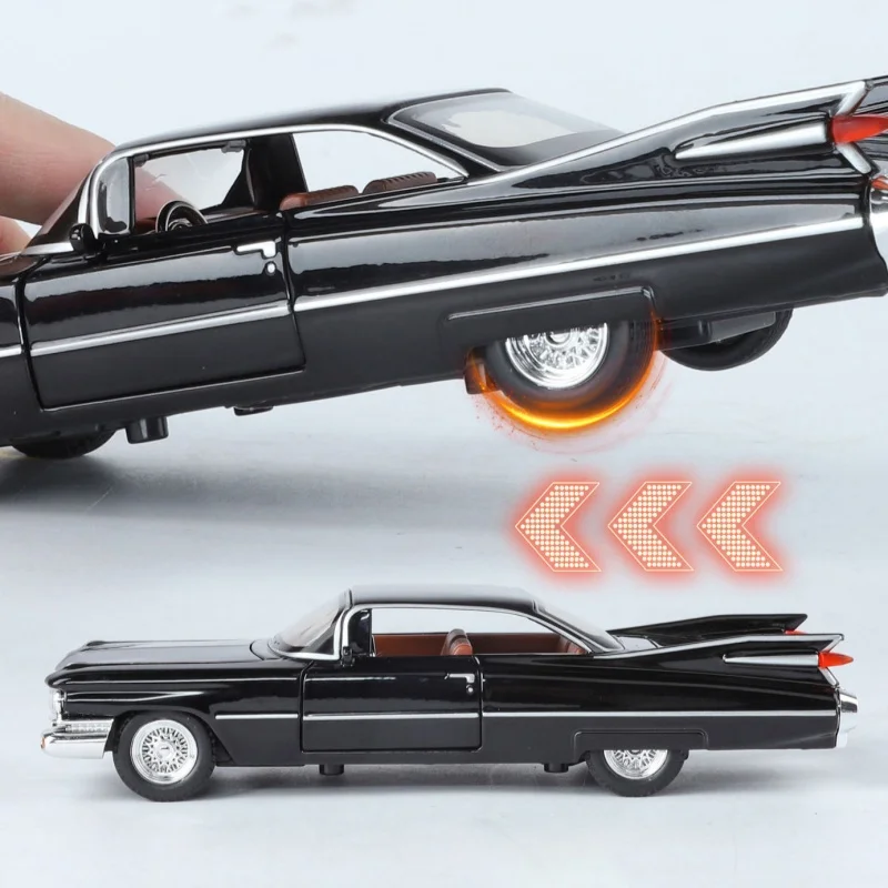 1:32 Eldorado Biarritz سبيكة سيارة نموذج الصوت والضوء التراجع لعبة الأطفال المقتنيات هدية عيد ميلاد