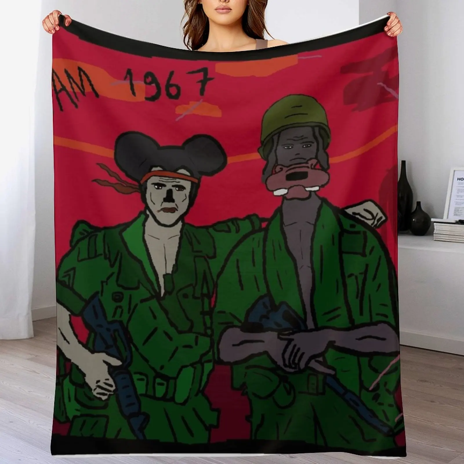 

Nam 67 Throw Blanket Spring Fall Cozy Throw Blanket for Couch