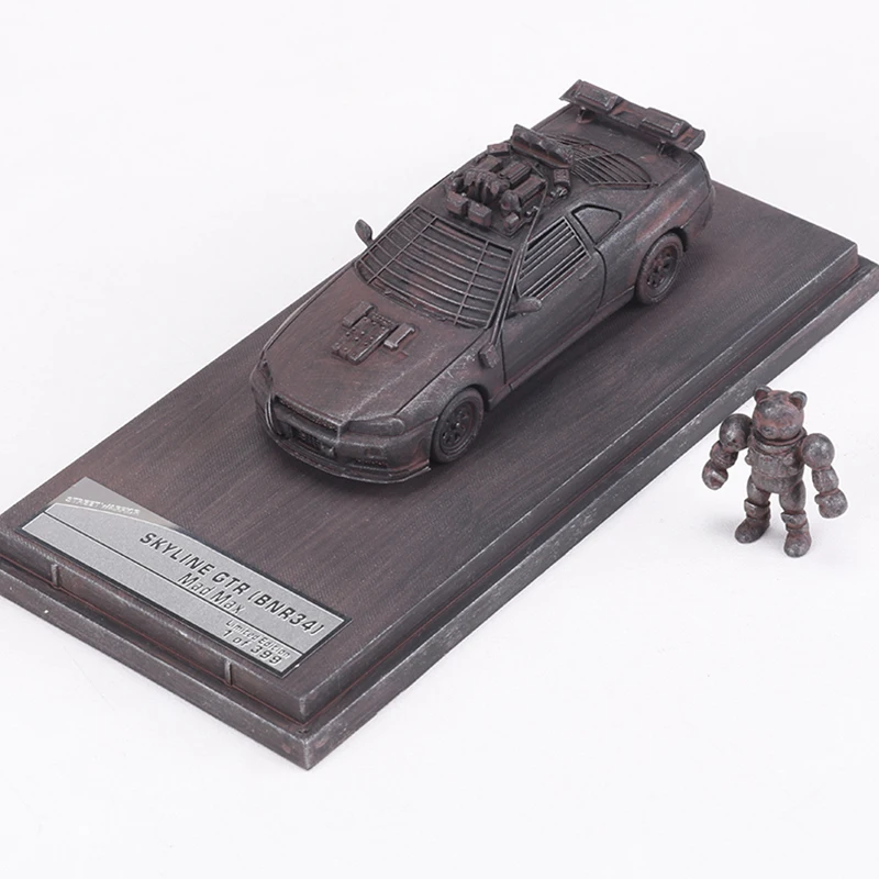 Street Warrior 1:64 Skyline GTR BNR34 รถโมเดลอัลลอย