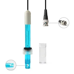 Laboratory Electrode Probe PH Culture Detector Sensor For Water Analyzer Fish Tank PH Meter Tester PH Probe PH Electrode Sensor