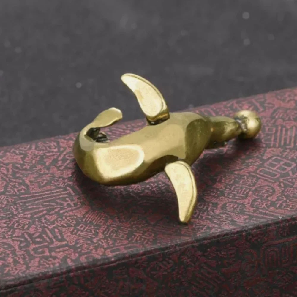 Picture 6: Solid Brass Sea Lion Figurine Small Statue Home Ornament Figurines Collectibles
