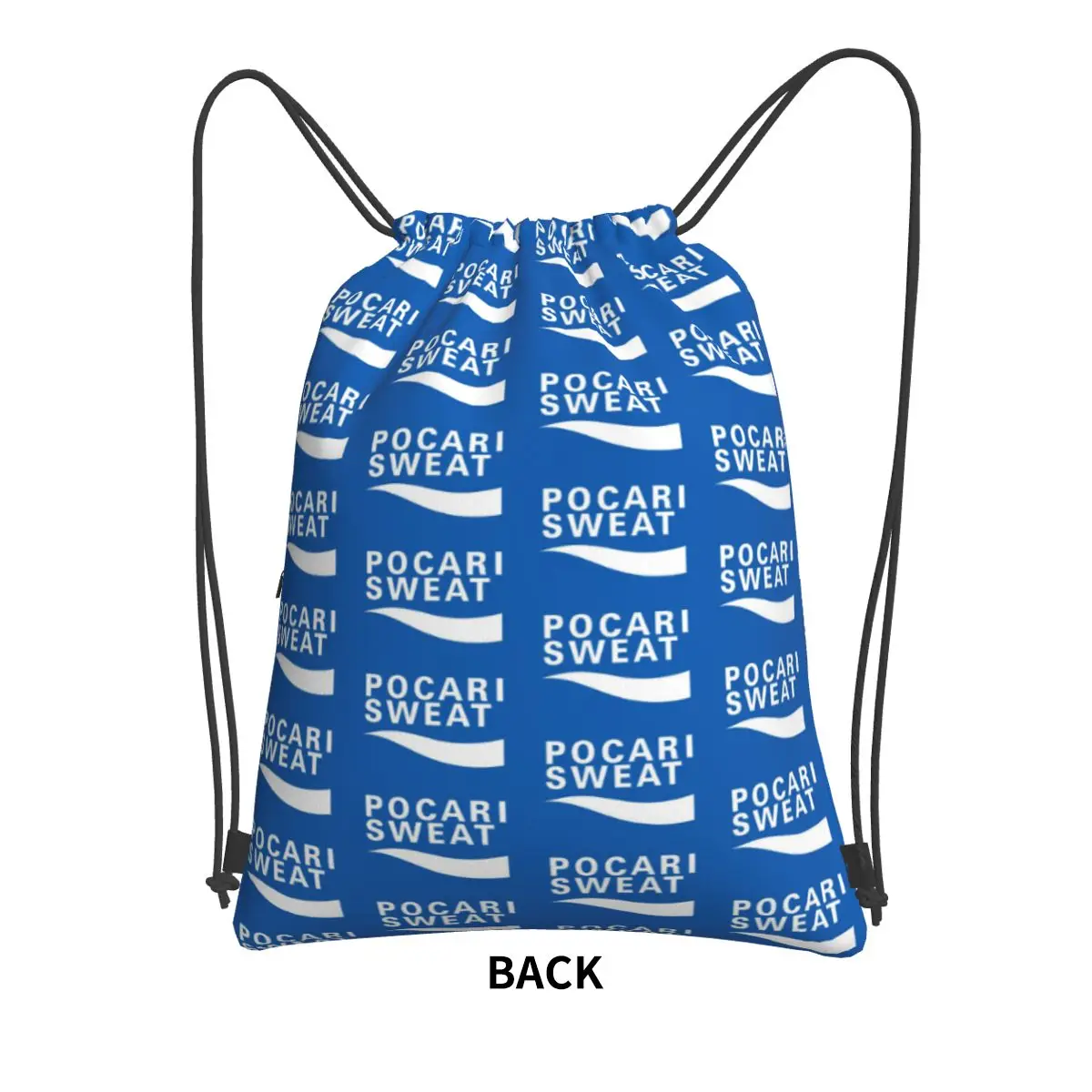 Just Some Pocari Sweat Backpacks Multi-function Drawstring Bundle Pocket Sports Bag Book Bags for Travel Students