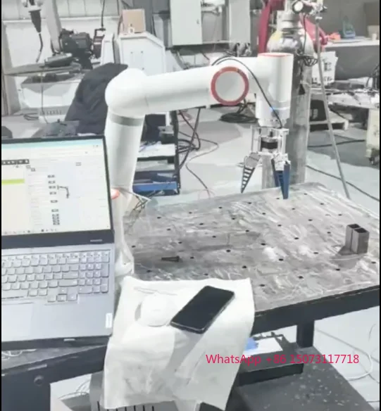 Robot industriale articolato servo collaborativo a sei assi, carico utile da 5 kg