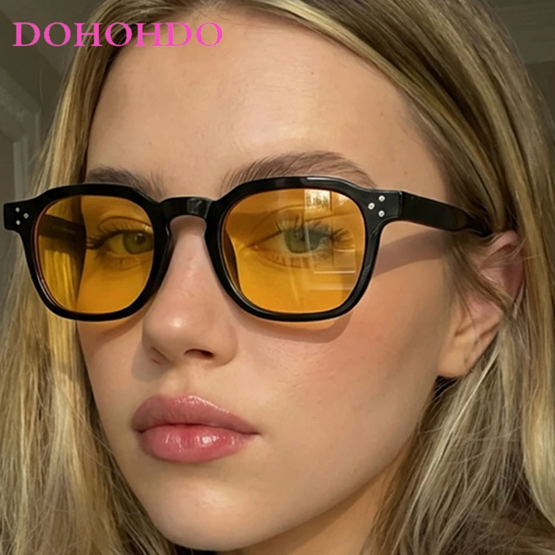 

Fashion Designer Irregular Square Rice Nail Women Sugnlasses Classic Small Frame Sunglass Men Outdoor Driving Eyewear Очки UV400