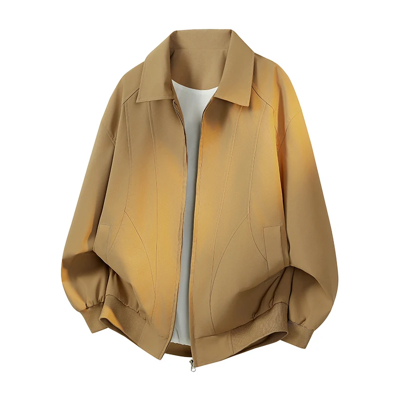 Outdoor Running Fitness Windproof and Breathable Jacket for Men in Spring and Autumn Fashion Trends Loose and Comfortable Jacket