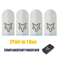 Original Quality Sarafox V5 Fiberglass Finger Sleeve Flexible Glass Fiber Finger Gloves for Mobile Games for PUBG COD Gaming