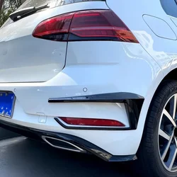 VW Golf Mk7.5 Golf Mk7 페이스리프트 GTI GTID GTE TDI TSI R-Line 2017-2020 자동차 리어 사이드 스포일러, 브레이크 라이트 프레임 트림 튜닝