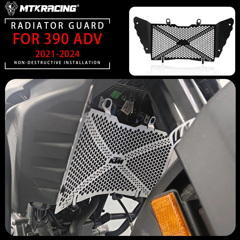 

For KTM 390 ADV 2021-2024 Motorcycle Modification Radiator Guard Water Tank Heat insulation protection
