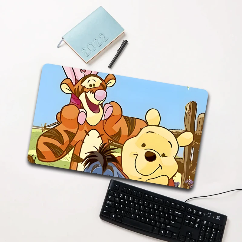 

Disney Winnie the Pooh And Tigger Mouse Pad Non-slip Waterproof Desk Mat for Laptop Office