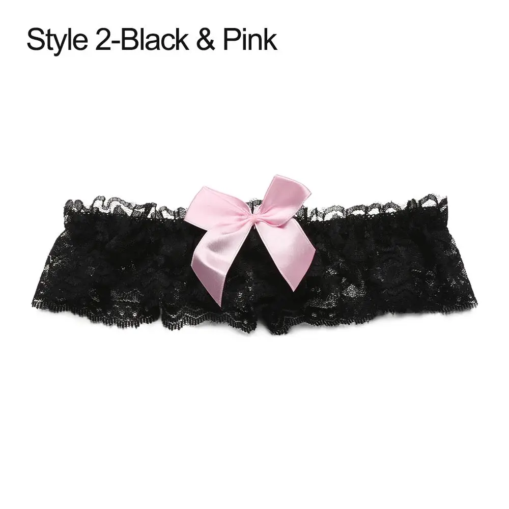 1pcs Party Accessories Sexy Fashion Belt Bowknot Lace Bridal Leg Garter Garter Thigh Ring Leg Ring