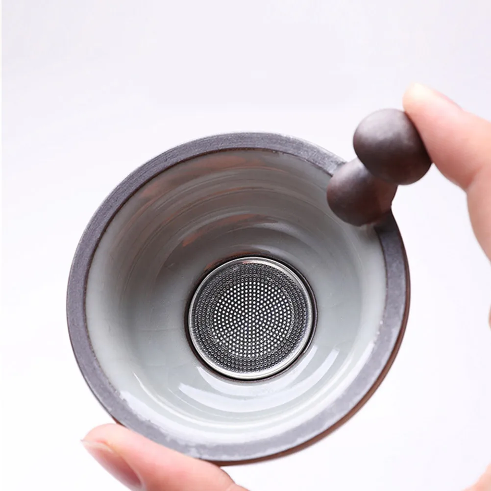 

20Pcs Stainless Steel Tea Strainer Small Lightweight Portable Mesh Filter for Tea Coffee Soup Reliable Gift Leaf Mesh